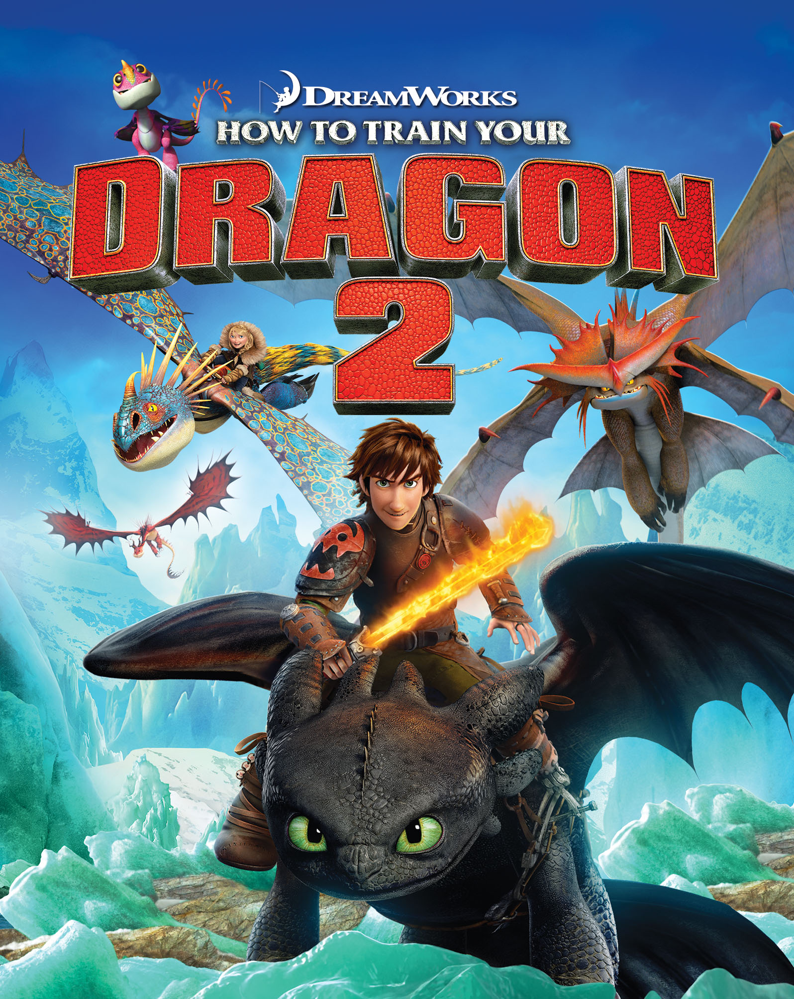 how to train your dragon 2 movie poster