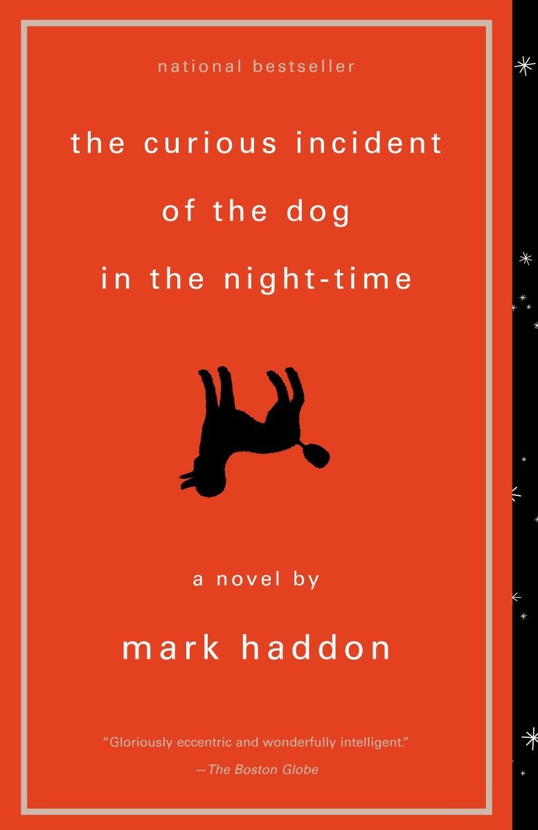 Book cover The Curious Incident of the Dog in the Night-time 
