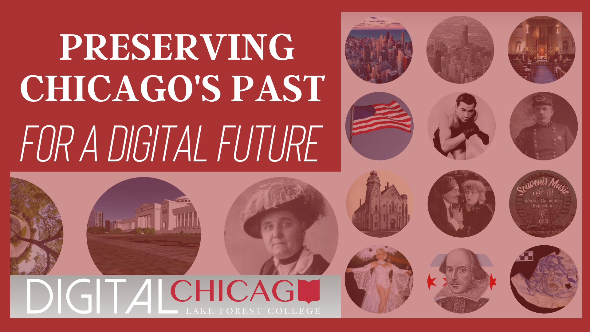 Digital Chicago History website image