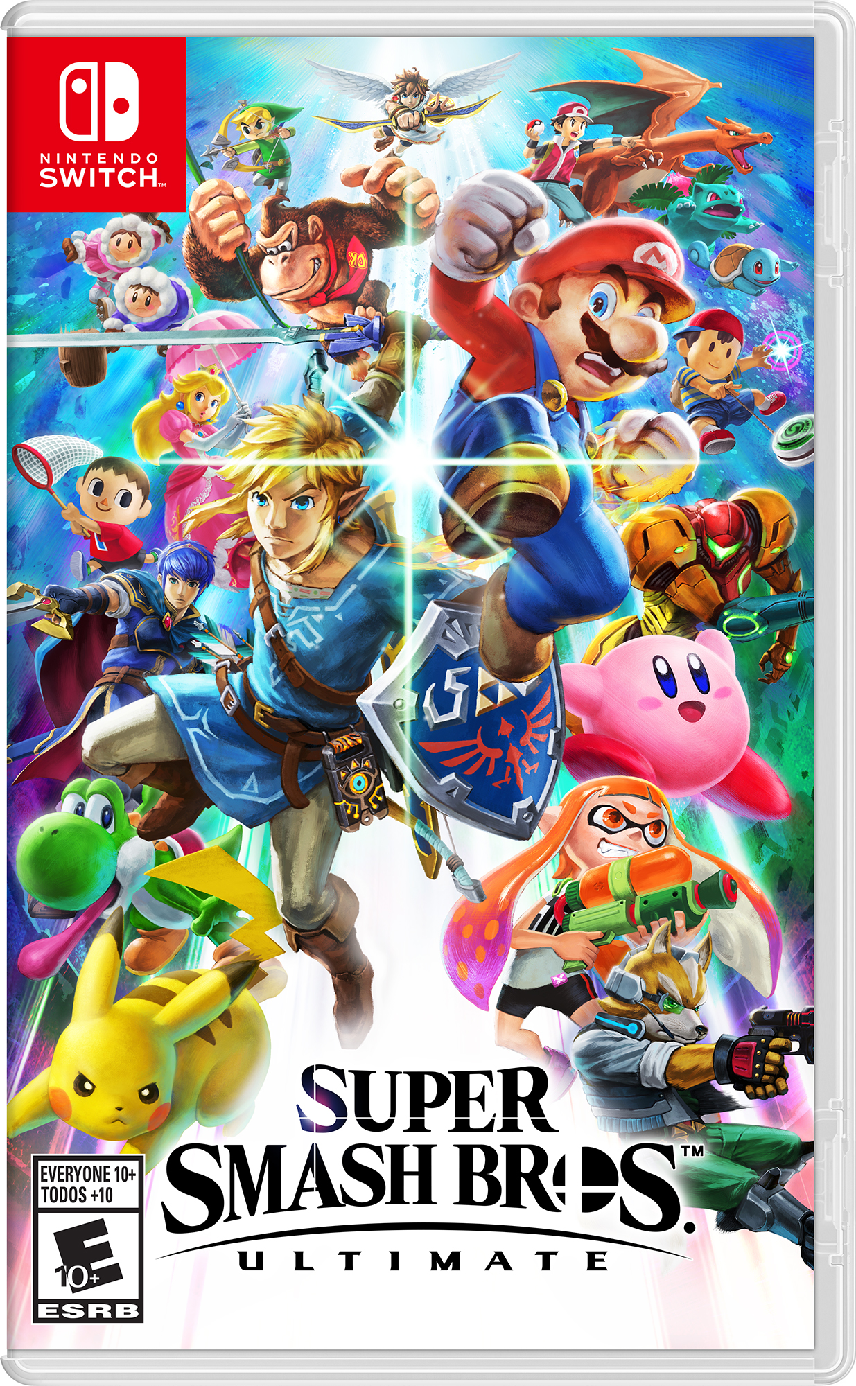 Super Smash Brothers game cover