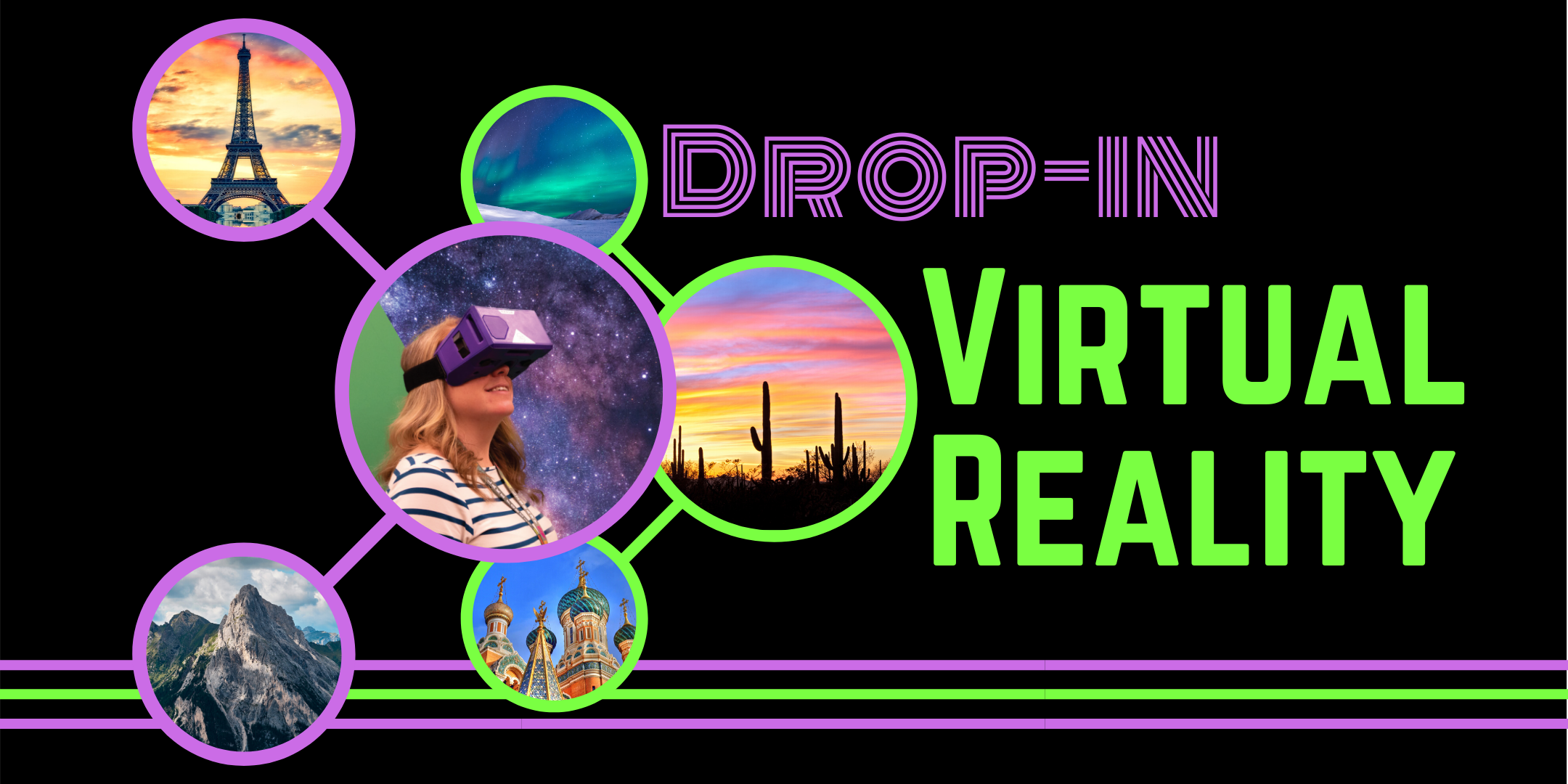 Drop-in Virtual Reality