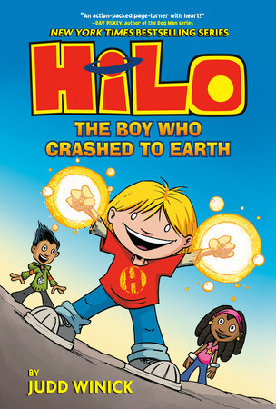 Hilo: The Boy Who Crashed to Earth book cover