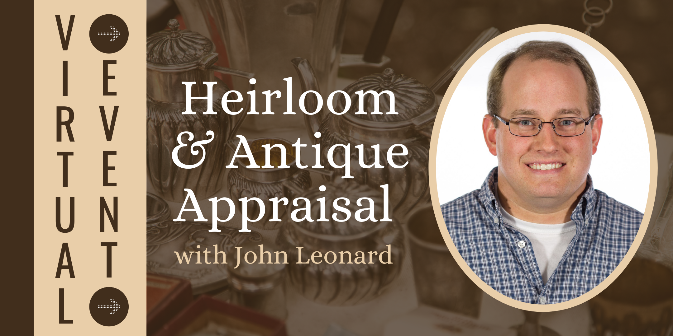 Heirloom & Antique Appraisal (Virtual, LFRR Event) Lake Forest Library