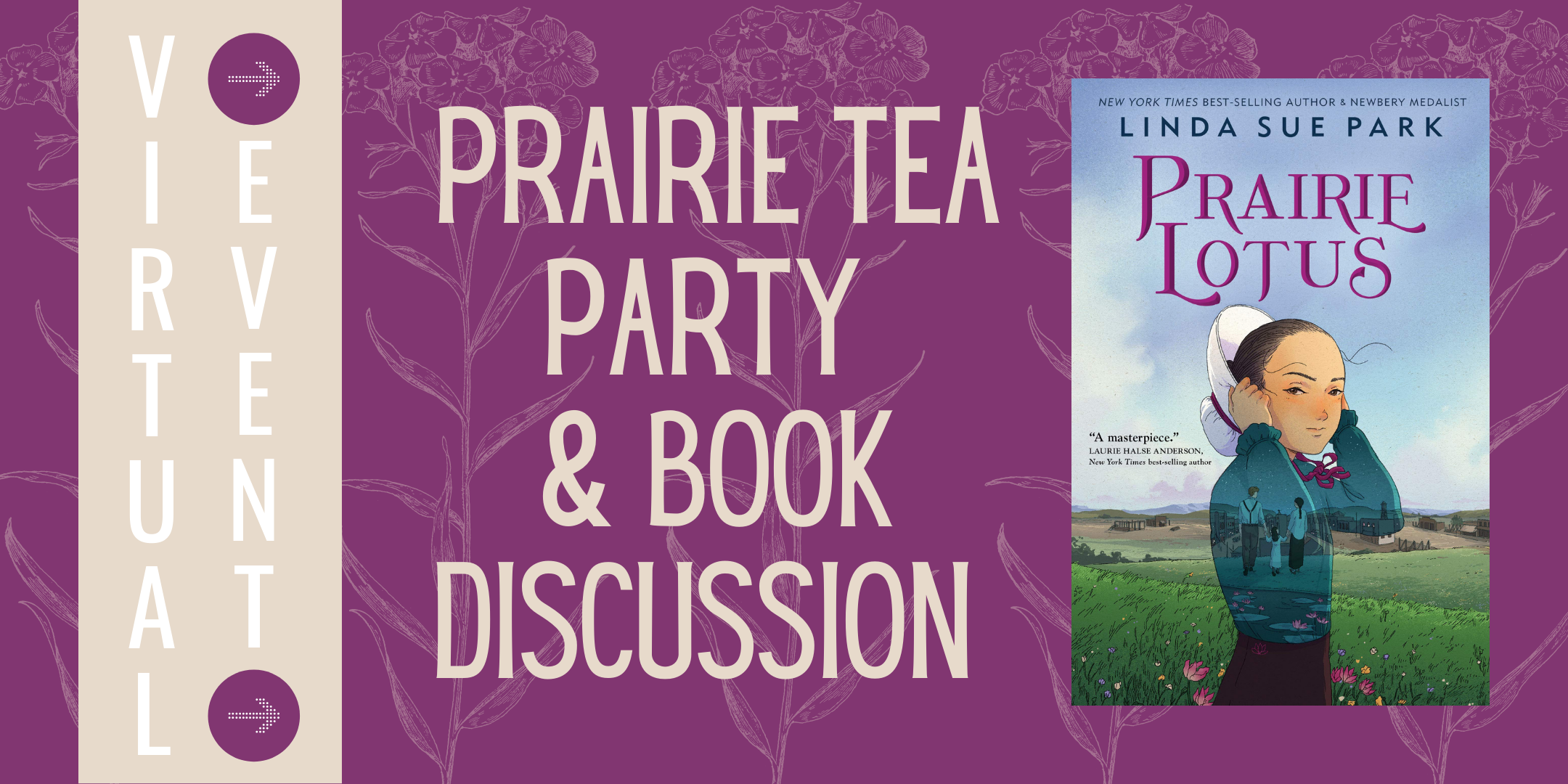 Prairie Tea Party and Book Discussion image