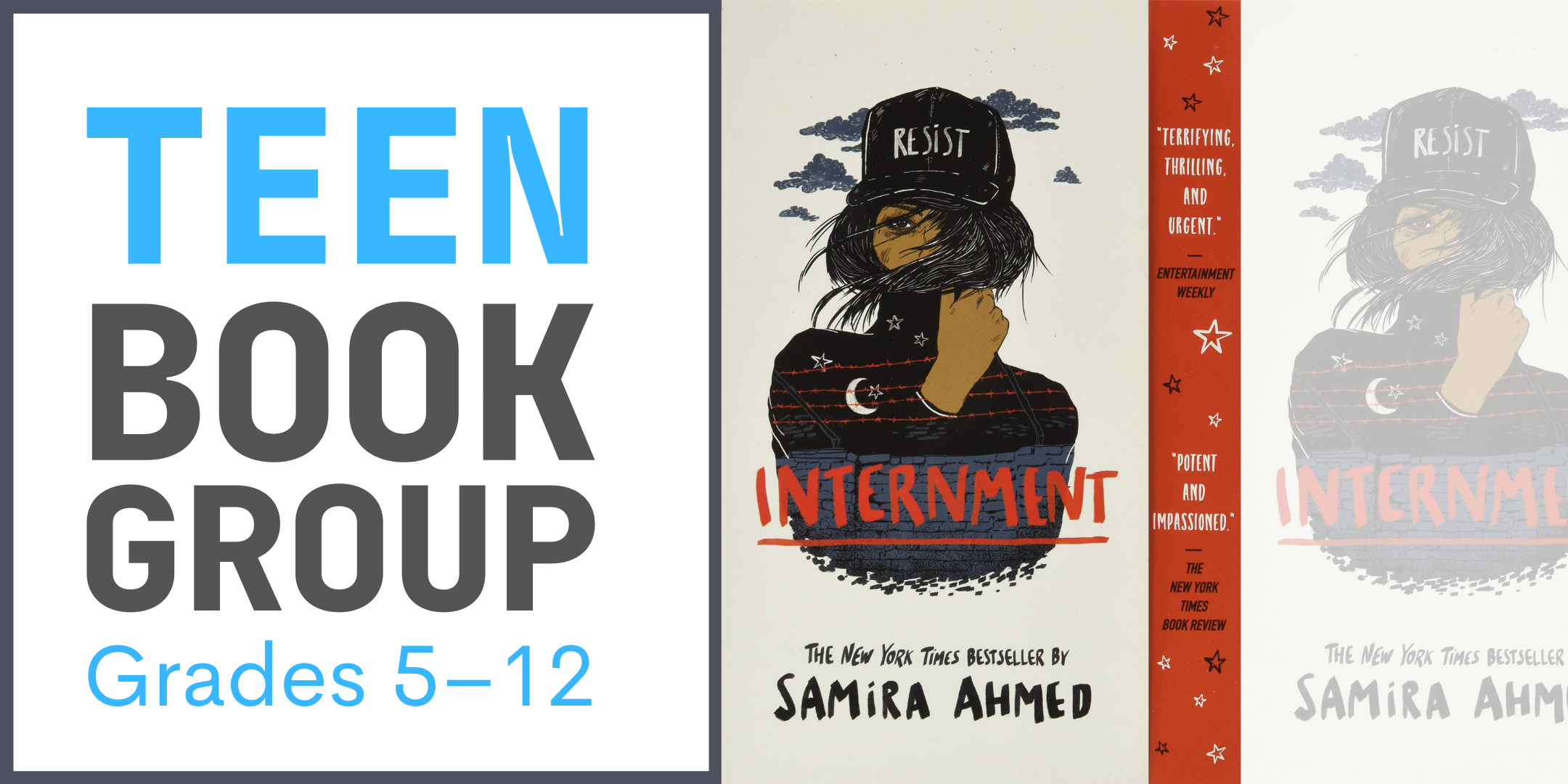 Teen Book Group: Grades 5-12 featuring Internment image