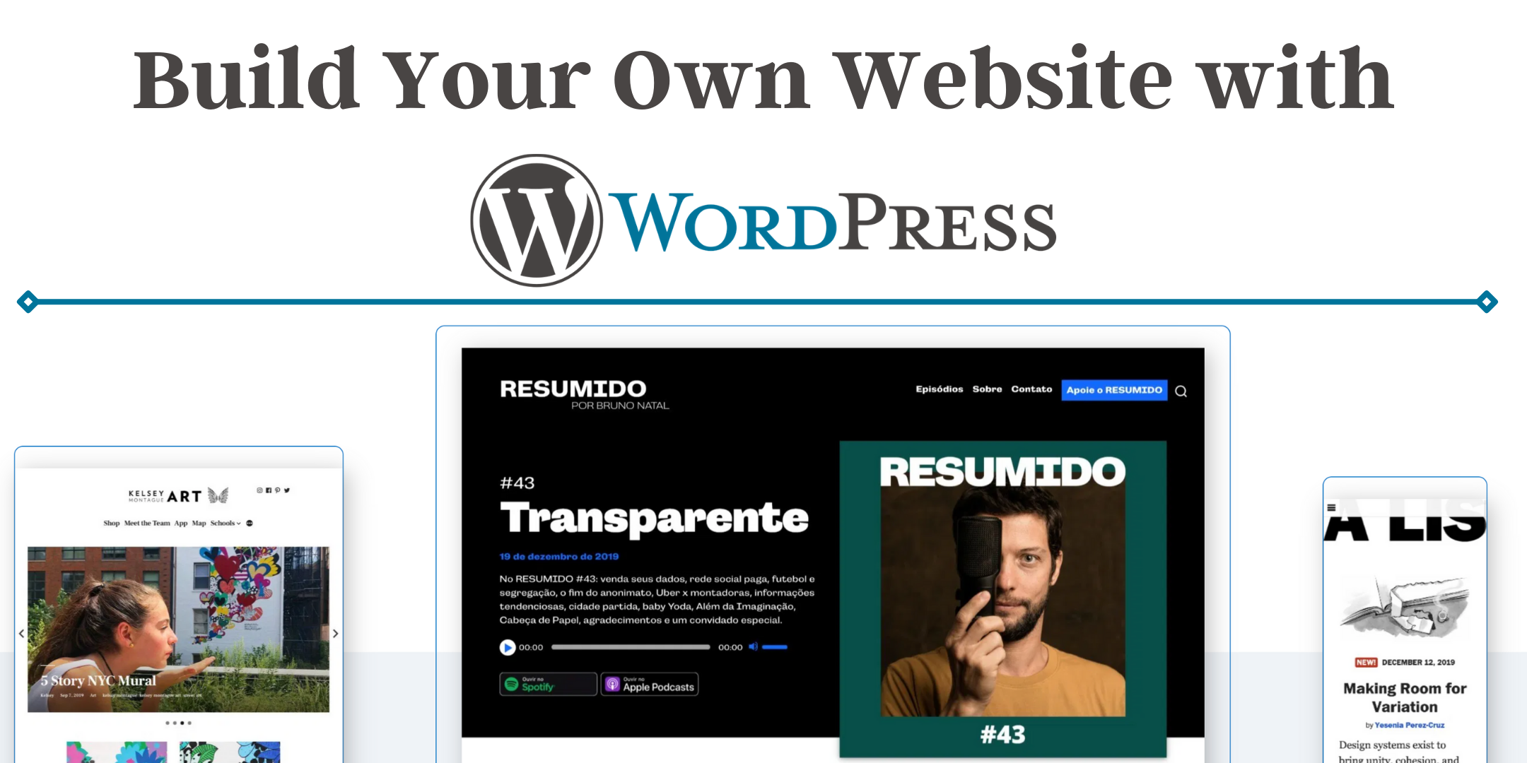 Build Your Own Website with Wordpress image
