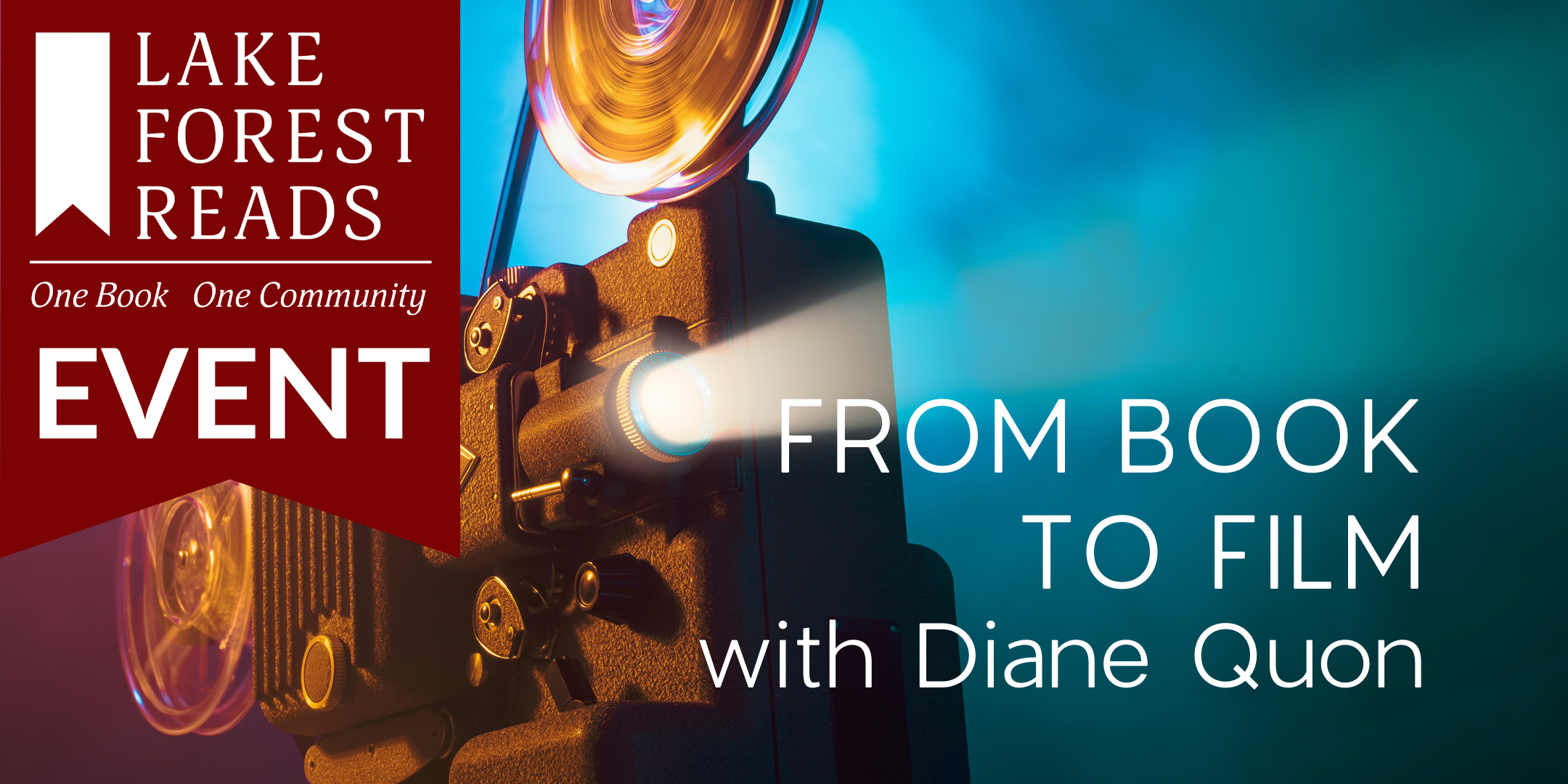 Lake Forest Reads: From Book to Film with Diane Quon image