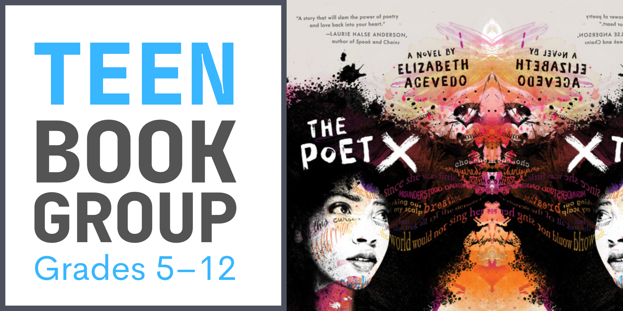 Teen Book Group: The Poet X image