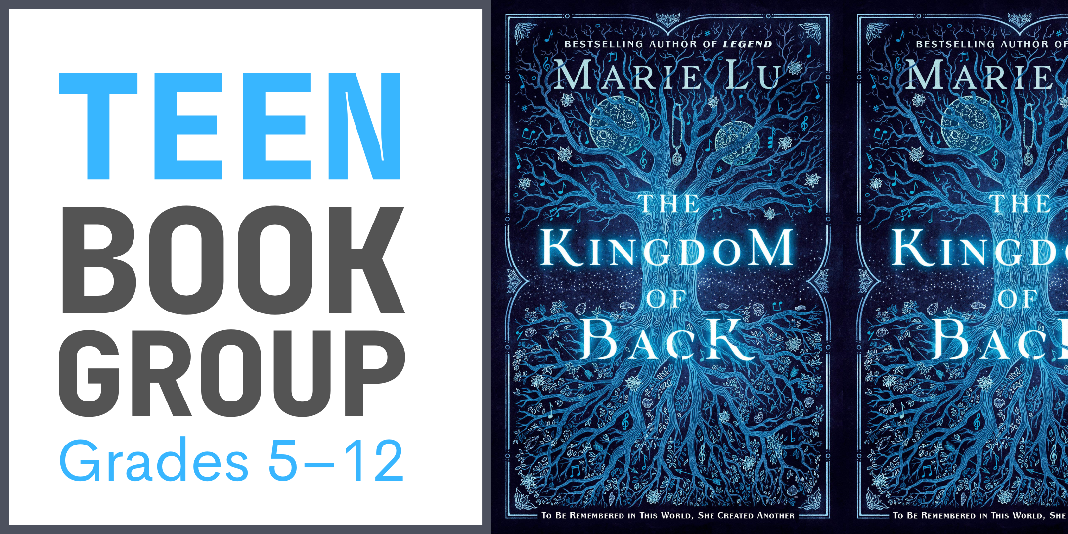 Teen Book Group: Grades 5-12 featuring The Kingdom of Back book cover image