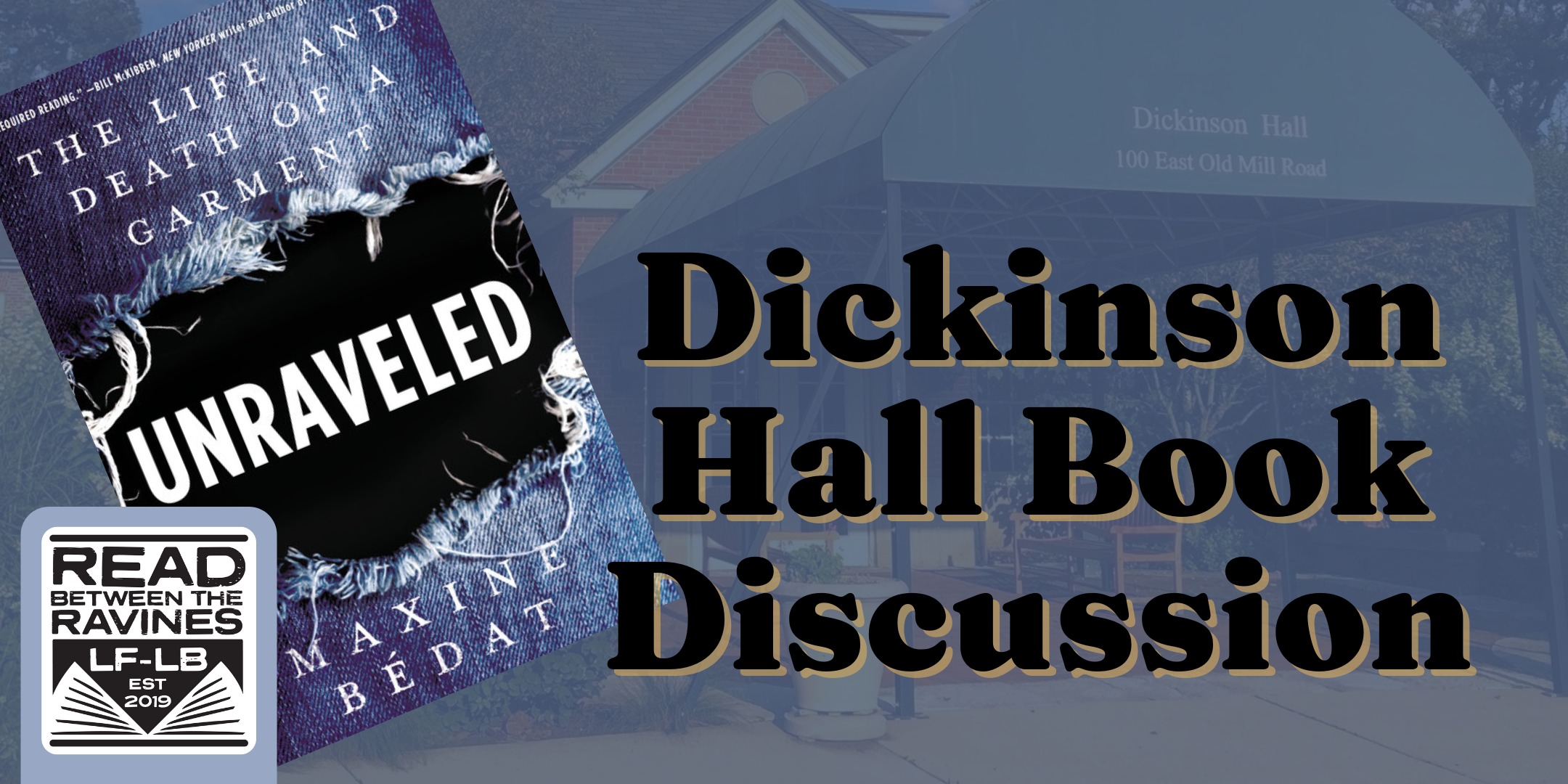 Dickinson Hall Book Discussion event image