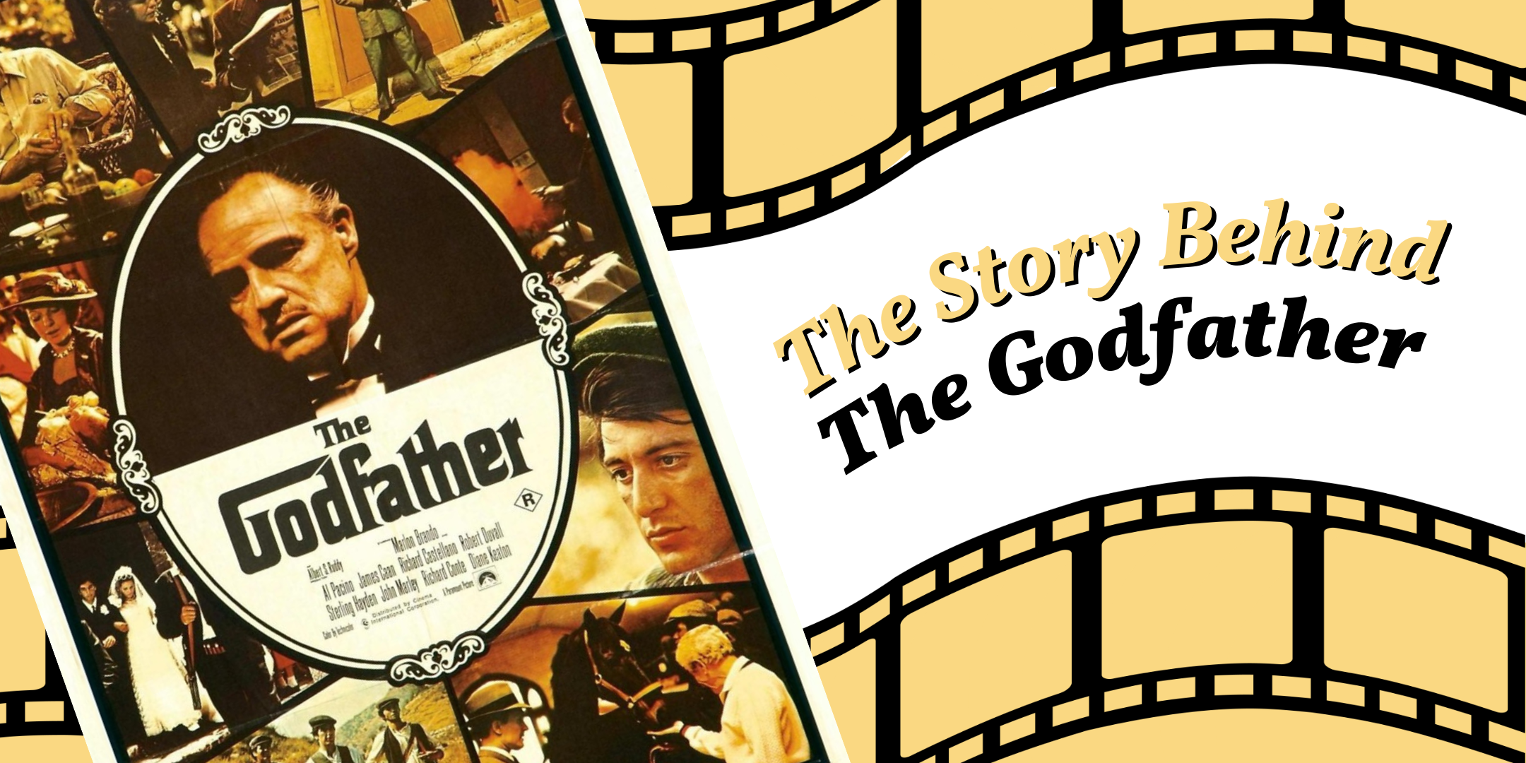 The Story Behind The Godfather event image with movie poster