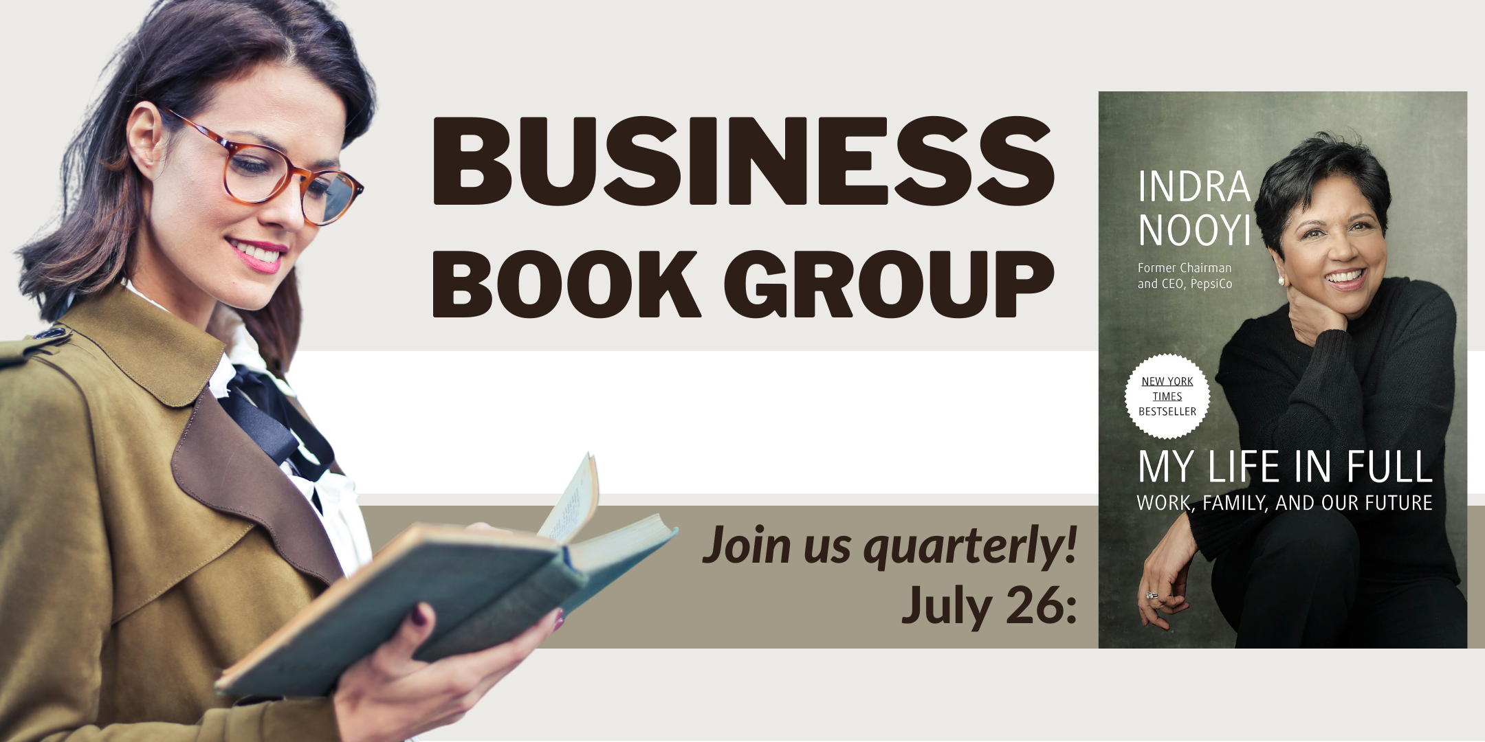 Image of "Business Book Group: "My Life in Full"