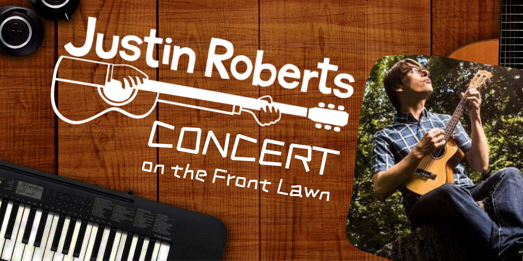 Image of "Justin Roberts Concert on the Front Lawn" event