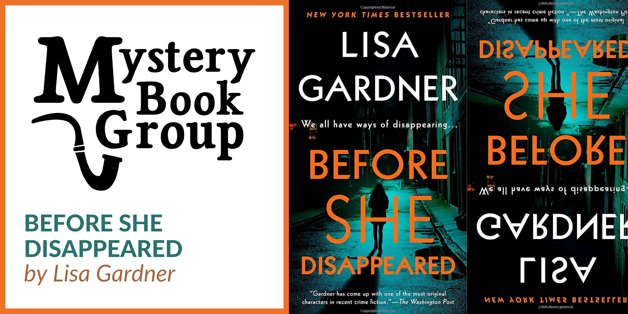 Image of "Mystery Book Group: "Before She Disappeared""