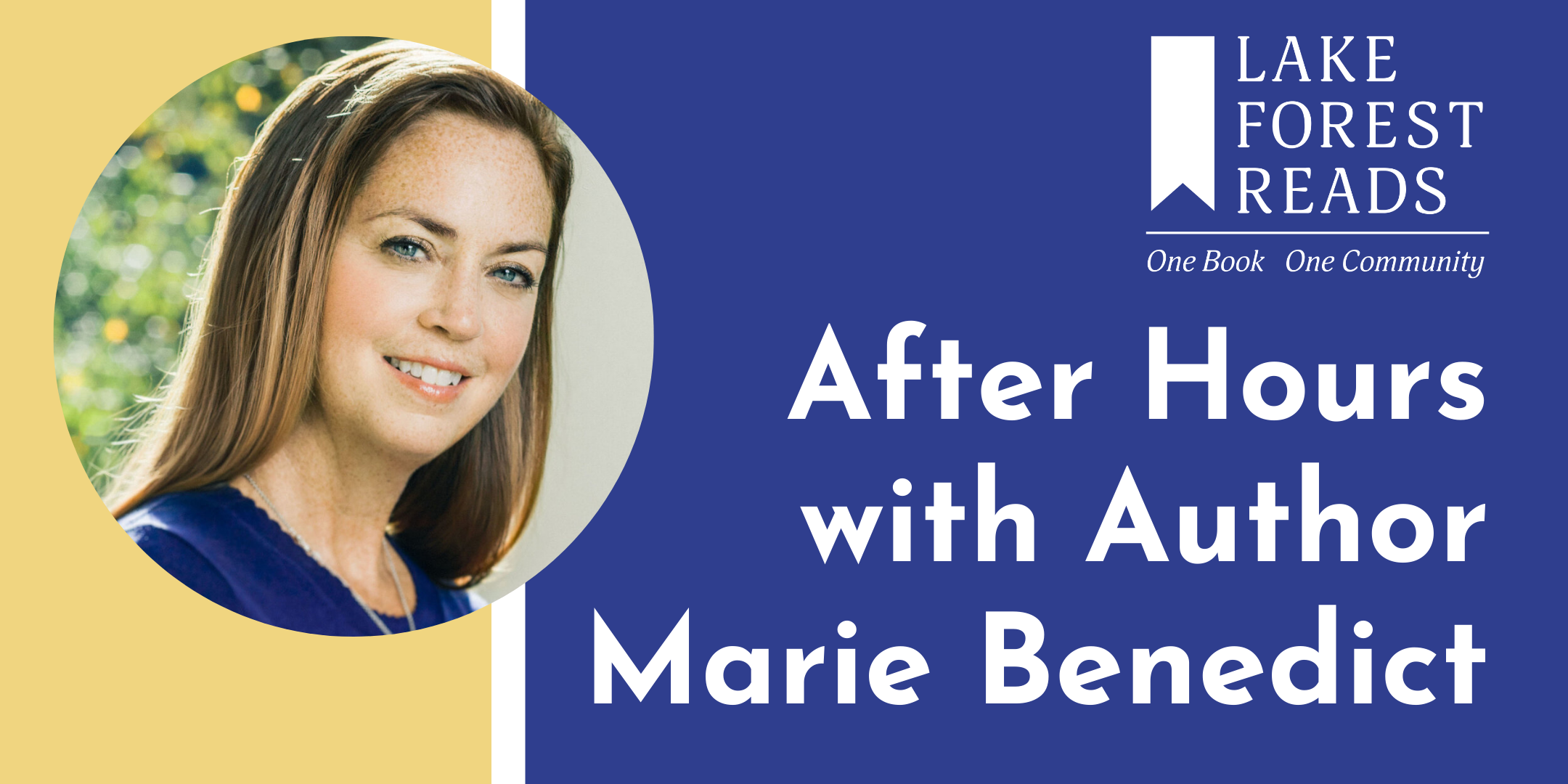 image of "After Hours with Author Marie Benedict"