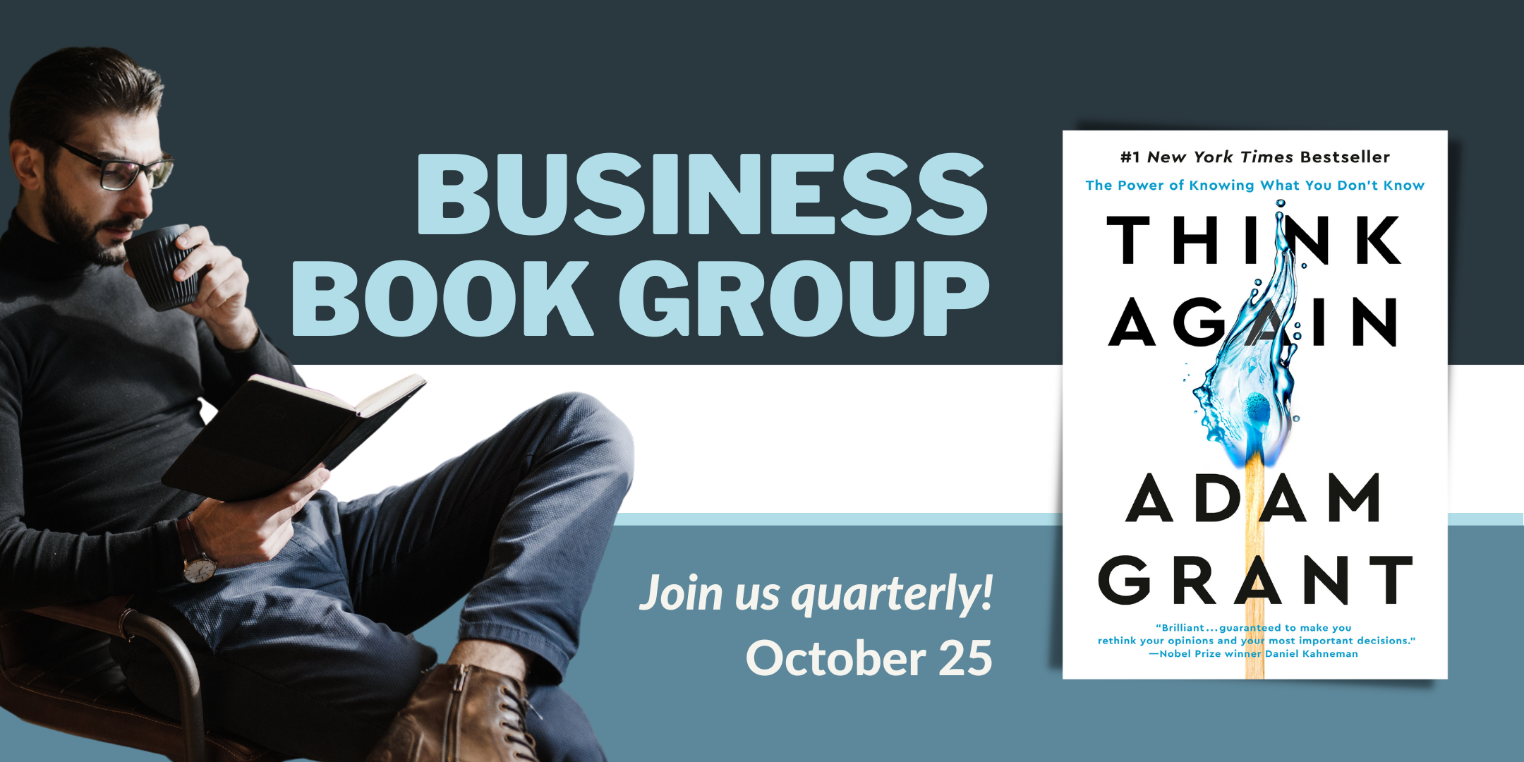 image of "Business Book Group: Think Again"