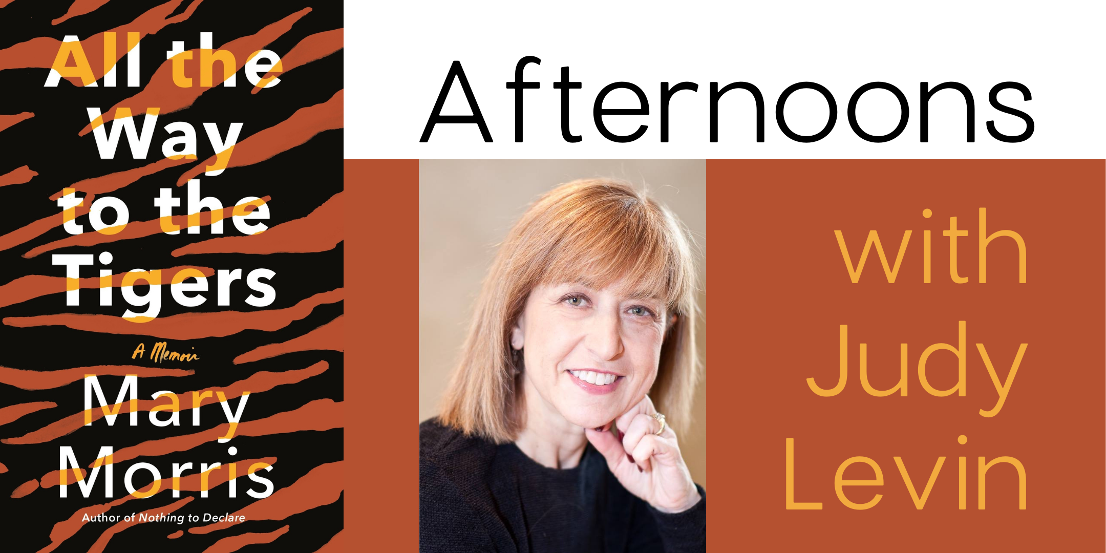 image of "Afternoons with Judy Levin: All the Way to the Tigers""