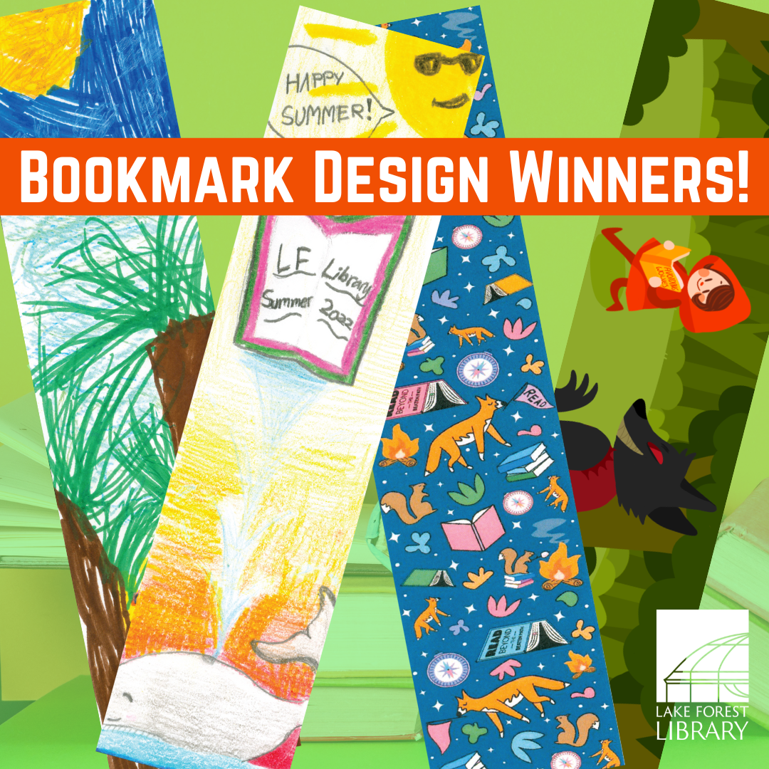 2022 Bookmark Design Contest Winners Announced! image