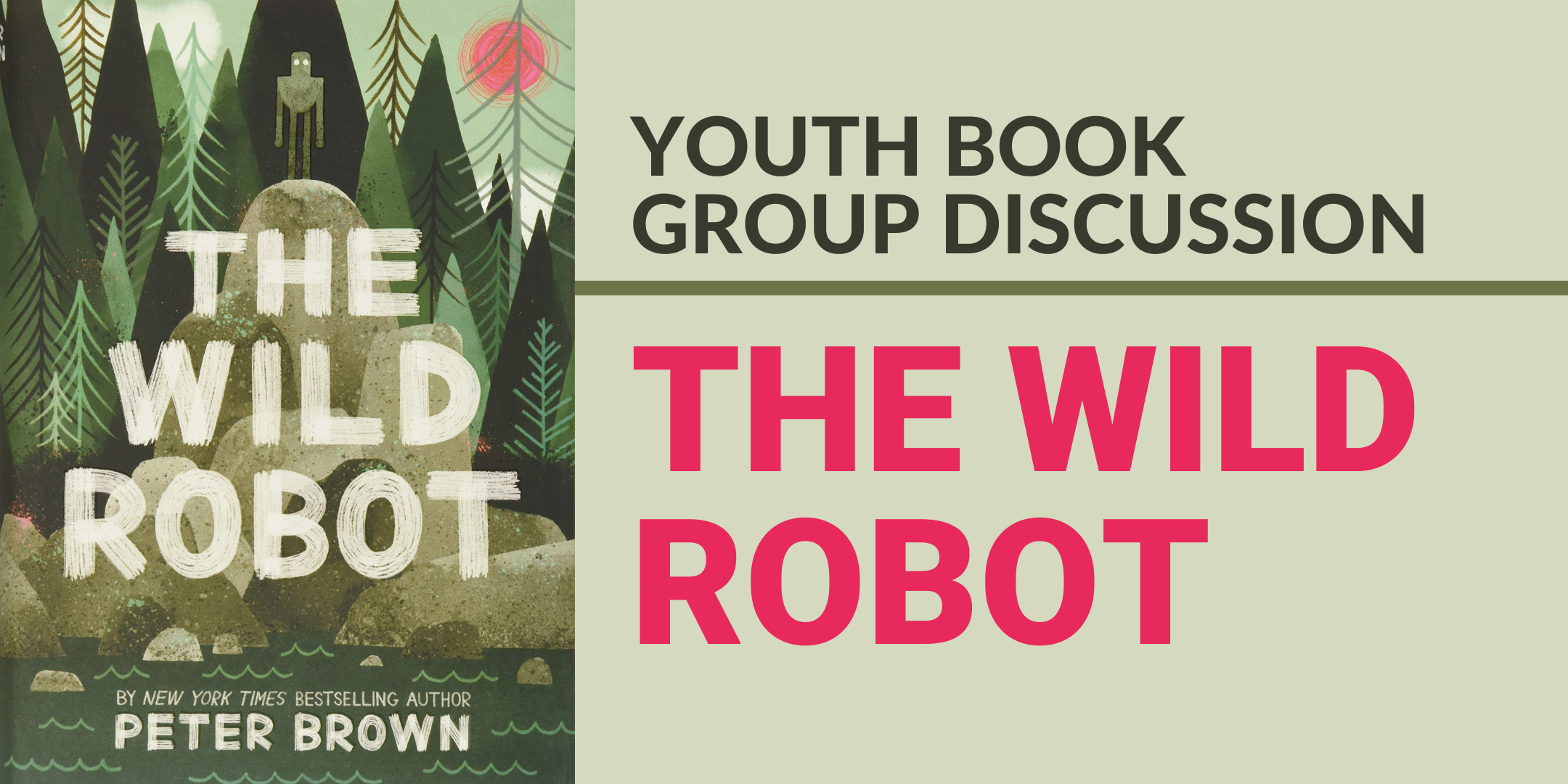 image of "Youth Book Group: "The Wild Robot""