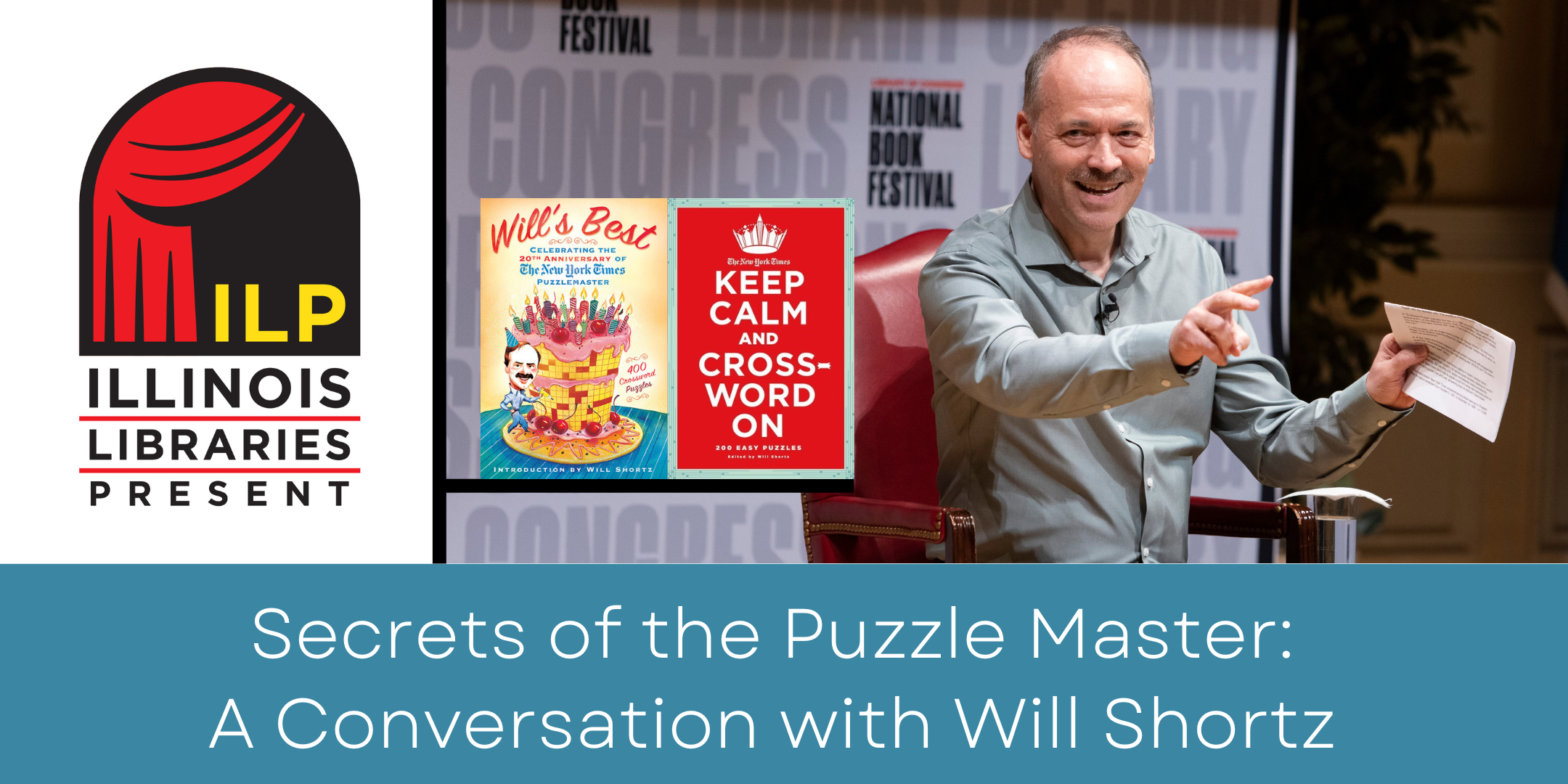 image of "Secrets of the Puzzle Master: A Conversation with Will Shortz"