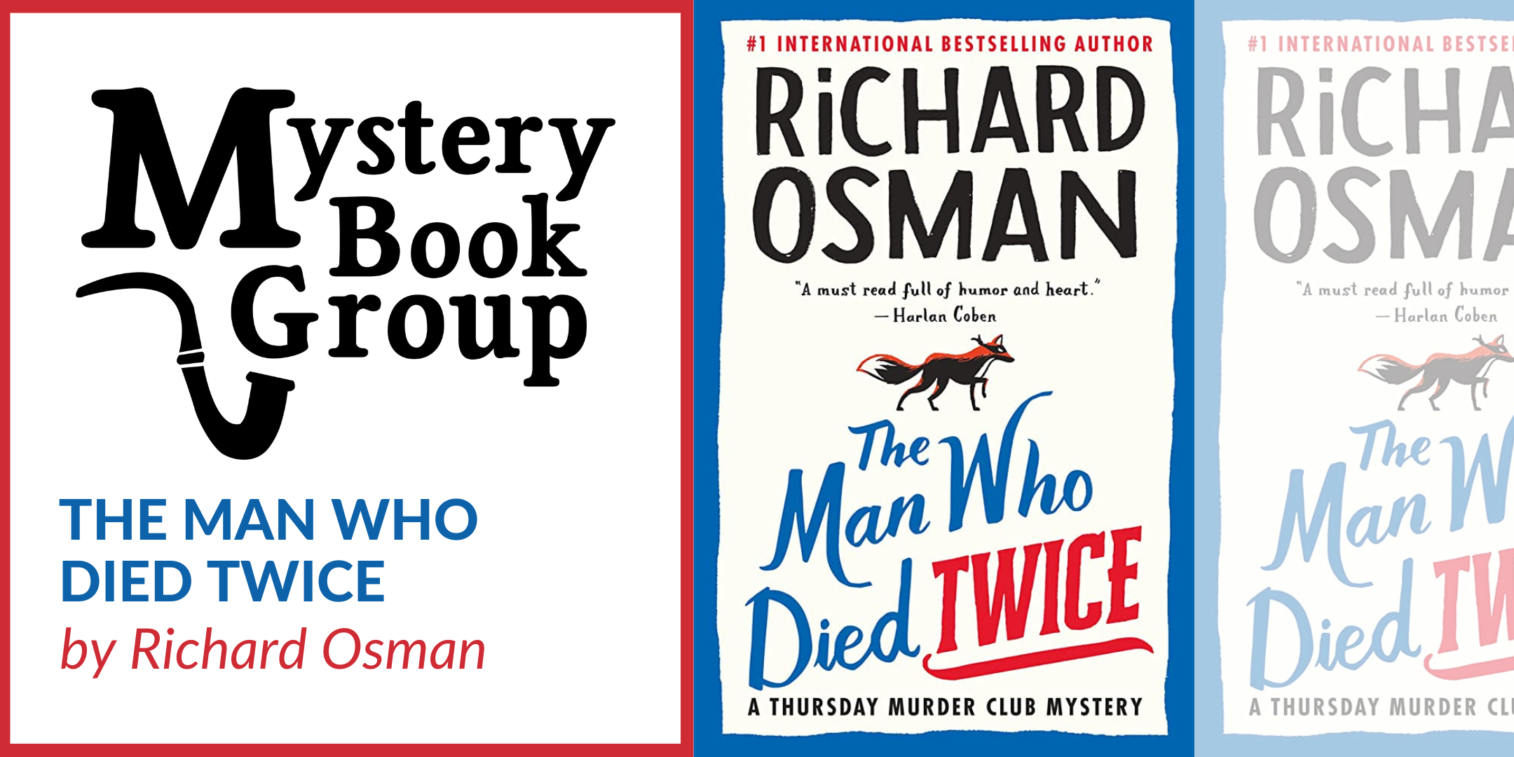 image of "Mystery Book Group: The Main Who Died Twice"