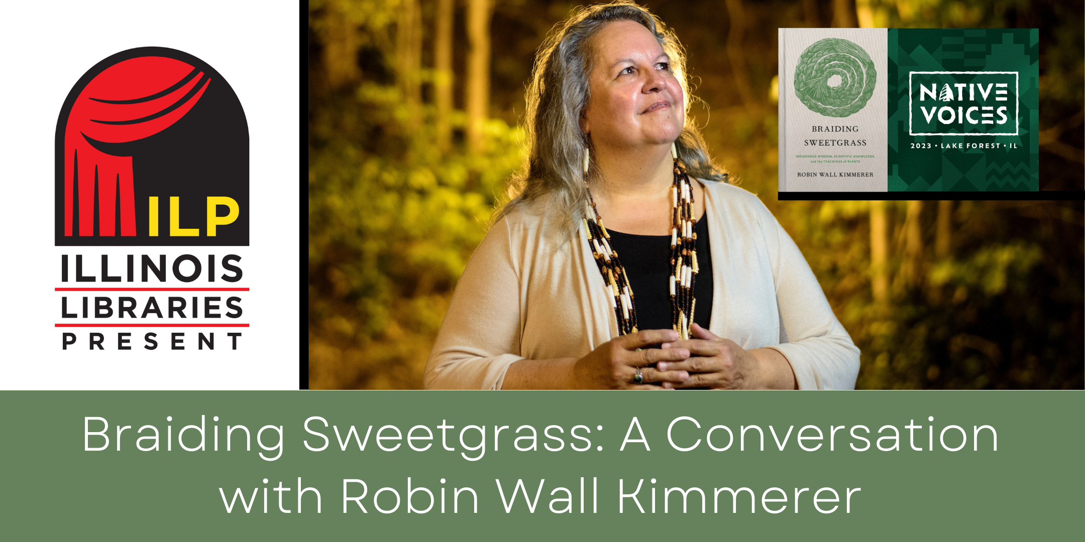 image of "Braiding Sweetgrass: A Conversation with Robin Wall Kimmerer"