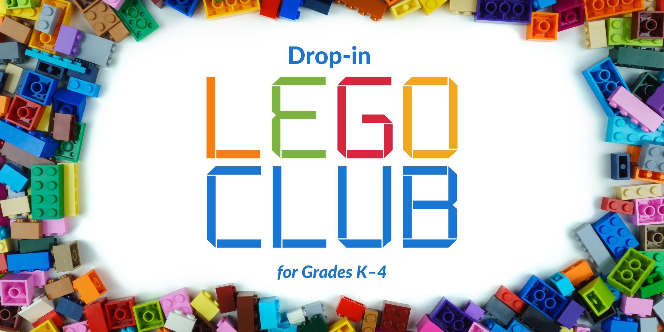 image of Drop-in LEGO Club for Grades K–4