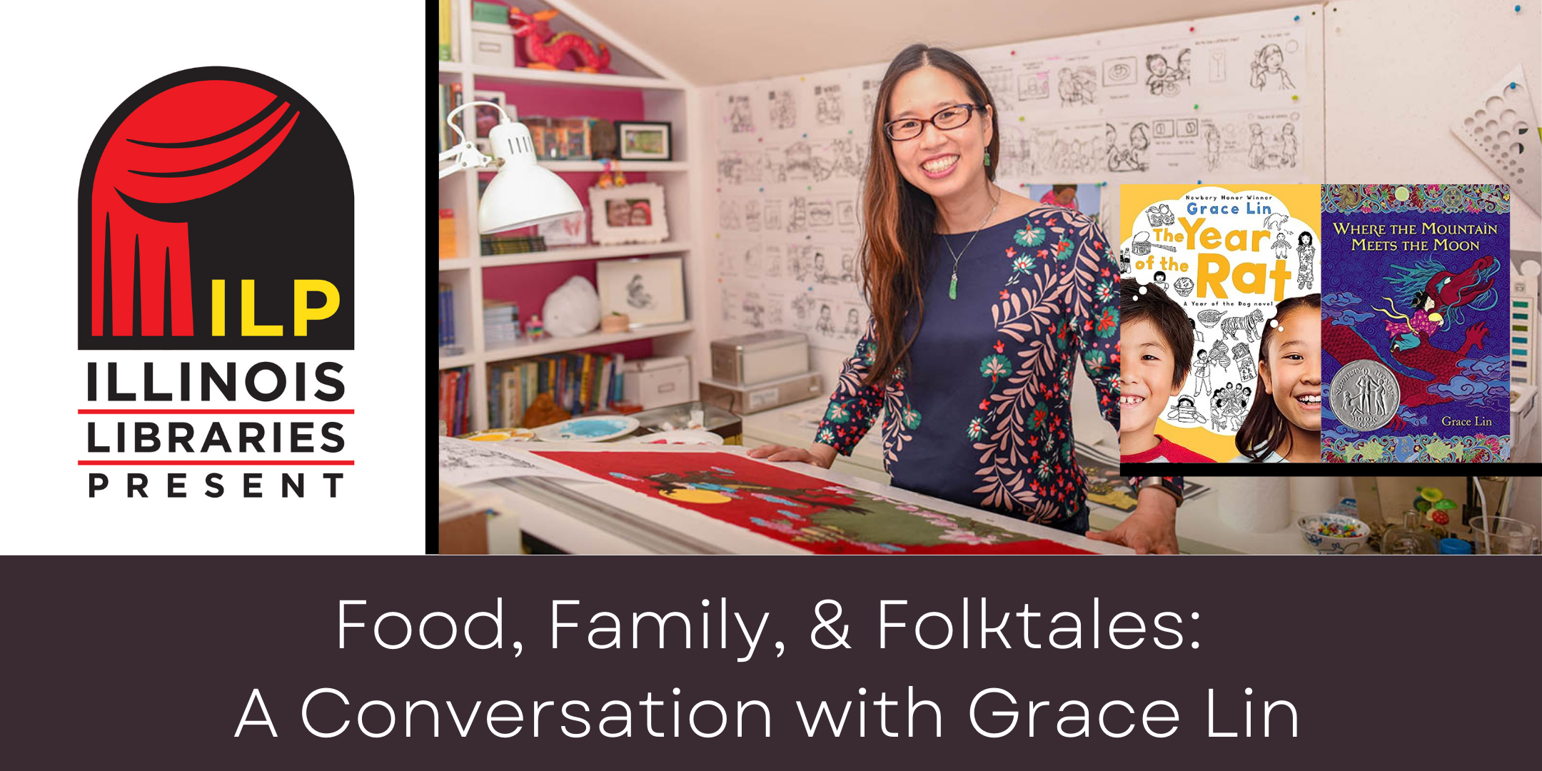 image of "Food, Family, & Folktales: A Conversation with Grace Lin"