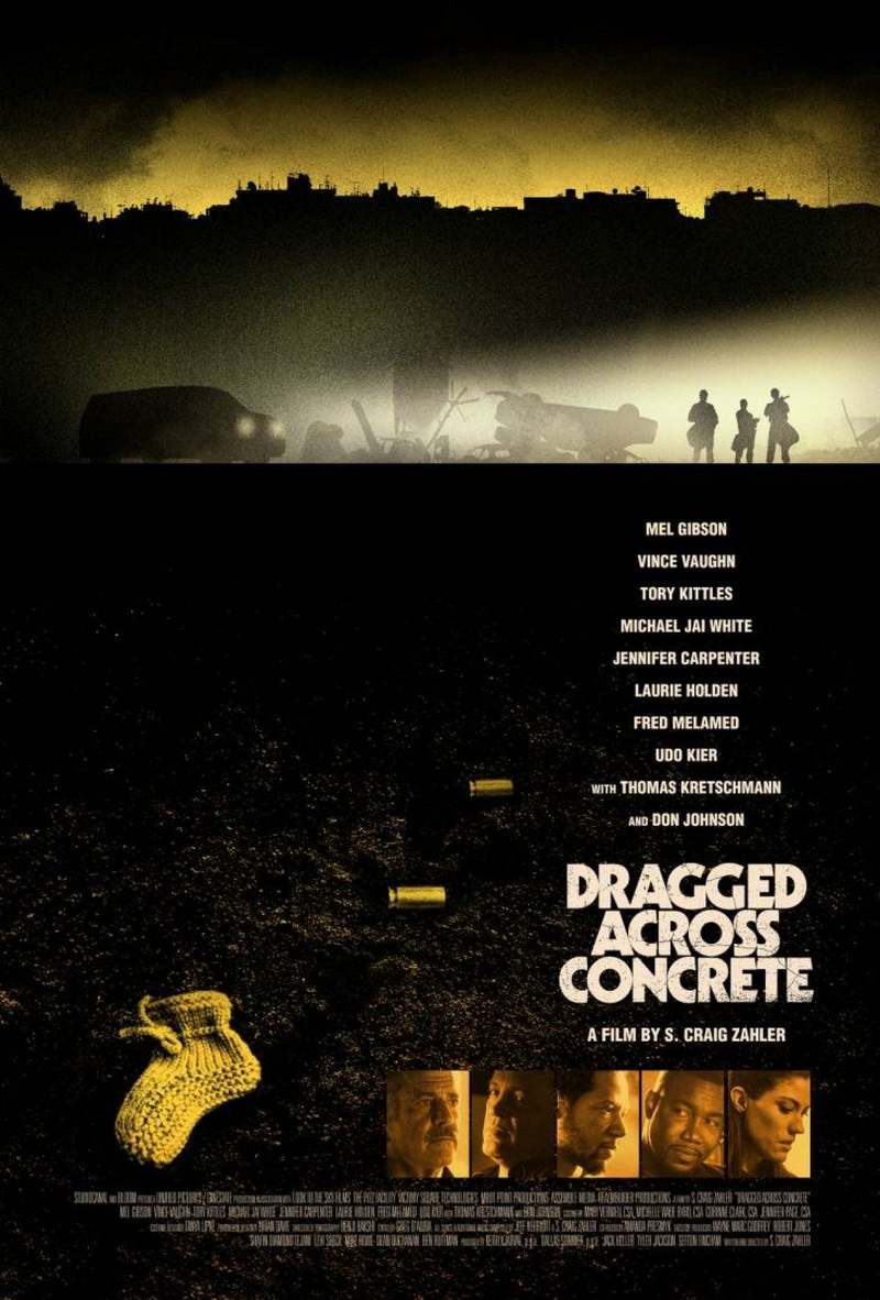 Dragged Across Concrete movie poster