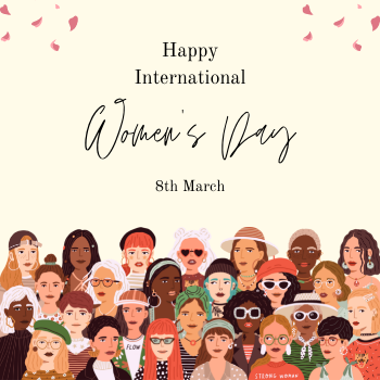happy international womens day image