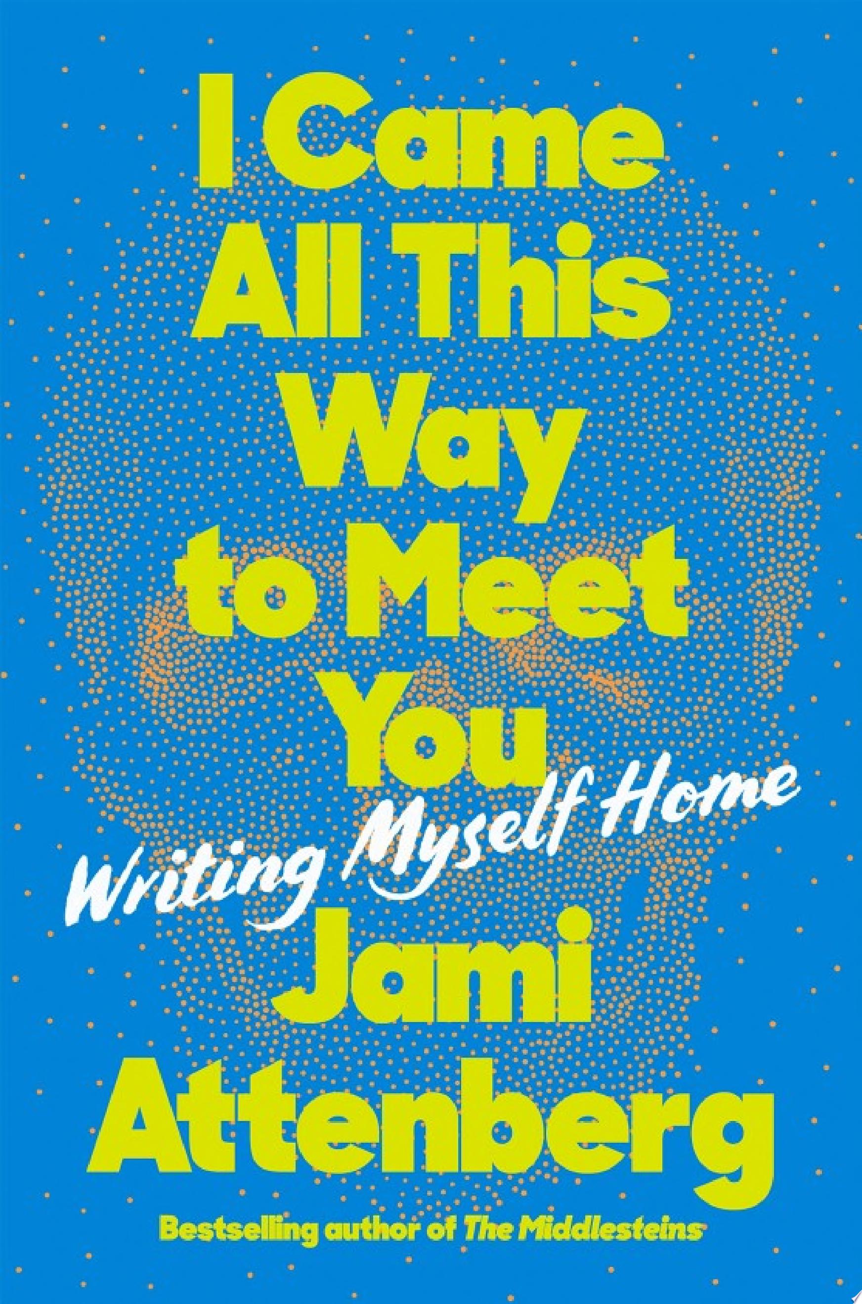 Image for "I Came All This Way to Meet You"