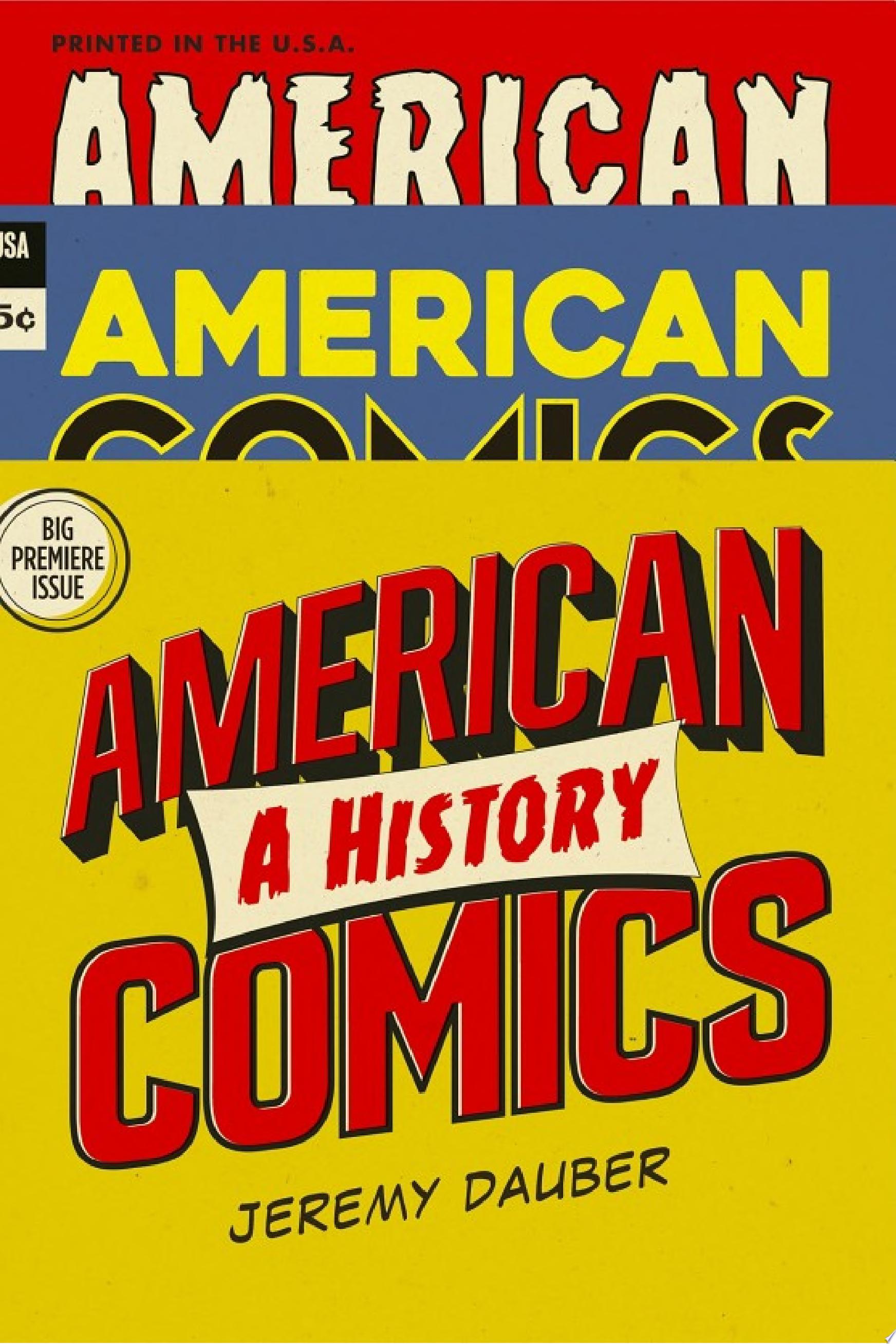 Image for "American Comics: A History"