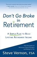 Image for "Don&#039;t Go Broke in Retirement"
