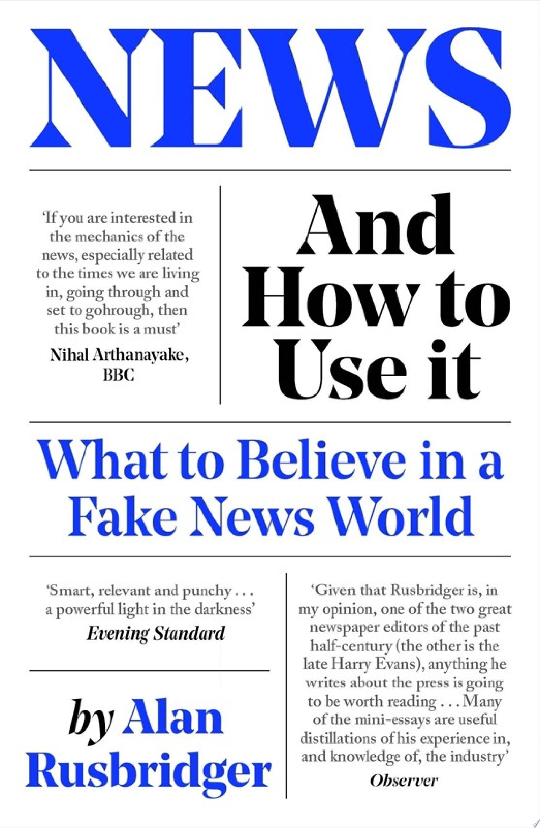 Image for "News and How to Use It"
