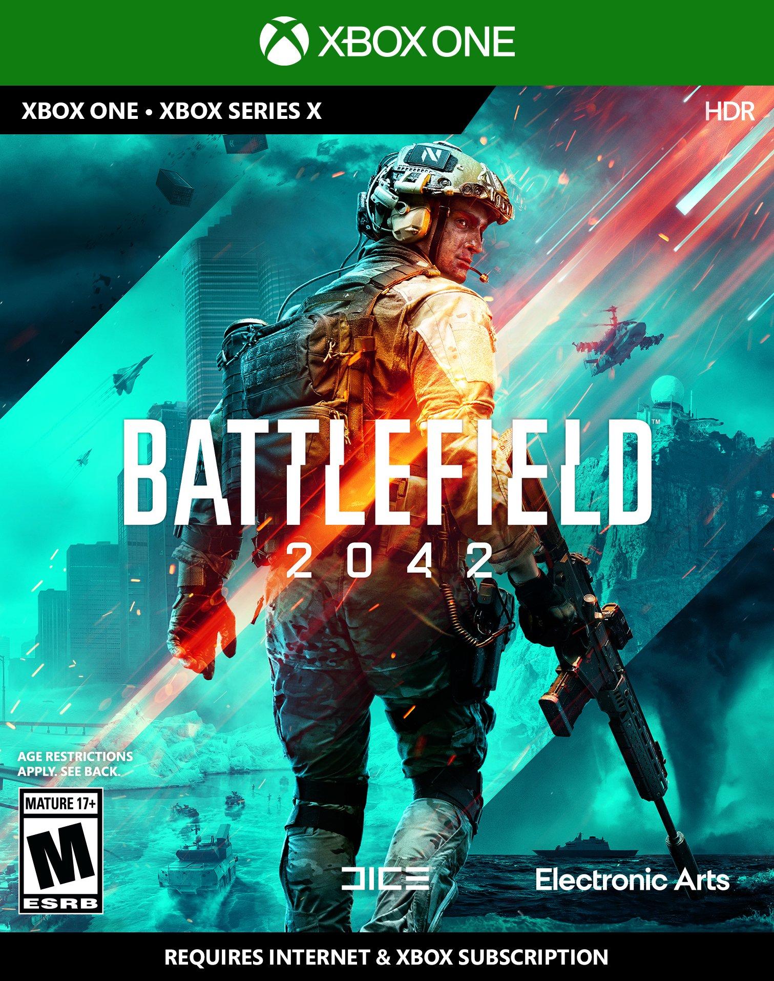Video game image of "Xbox One: Battlefield 2042"