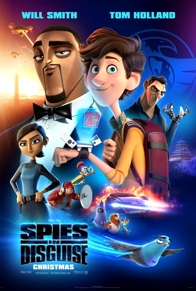 Spies in Disguise movie poster