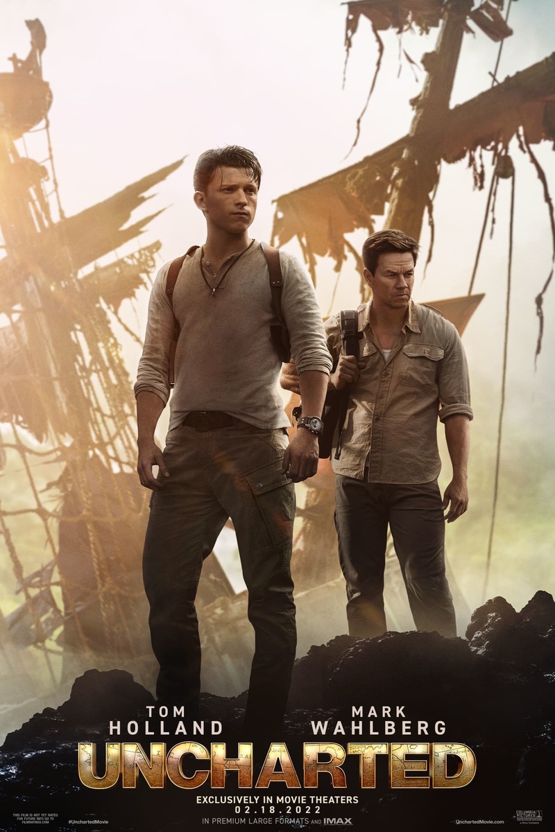 Movie Poster of "Uncharted"