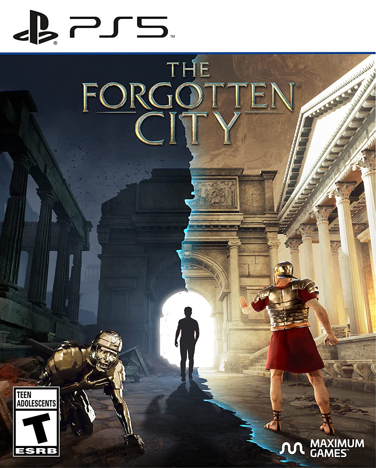 Video game image of "PS5: The Forgotten City"