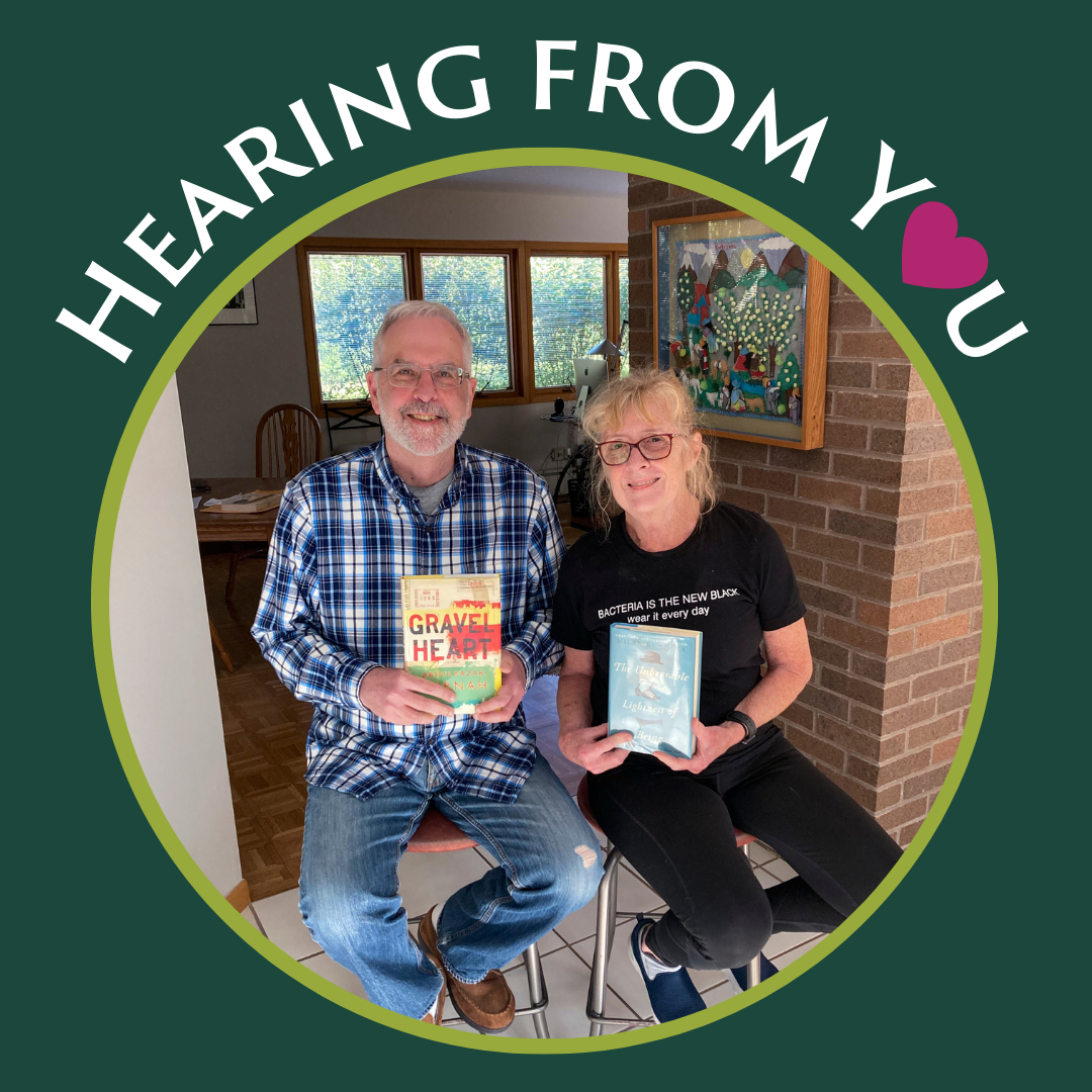 Hearing from You: patron Ron Levitsky and his wife image