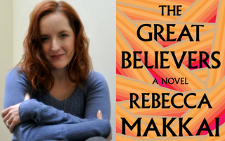 Rebecca Makkai and The Great Believers book cover