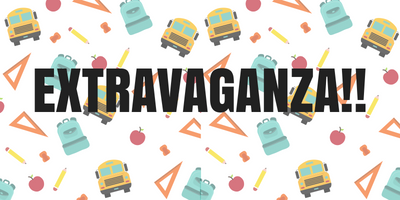 School buses and backpacks