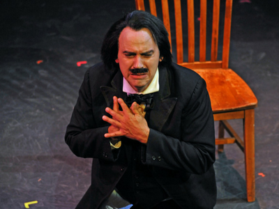 Duffy Hudson on stage