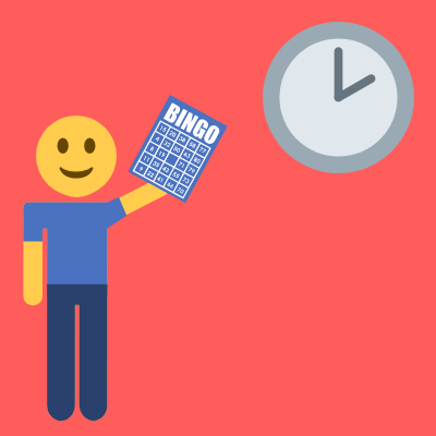 BINGO at 2:00 sharp!