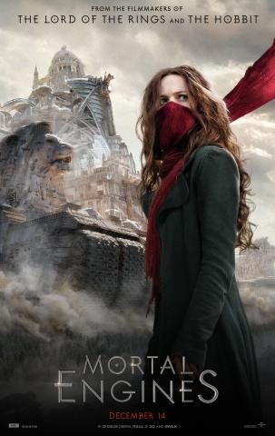 mortal engines movie poster
