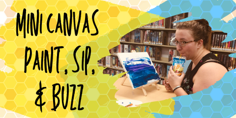 Mini Canvas Paint, Sip, & Buzz image