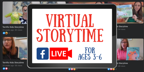 Virtual Storytime for Ages 3–6 event image