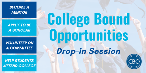 image of "College Bound Opportunities Drop In Session"