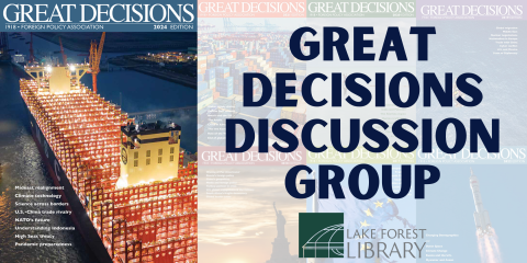 image of "Great Decisions Discussion Group"