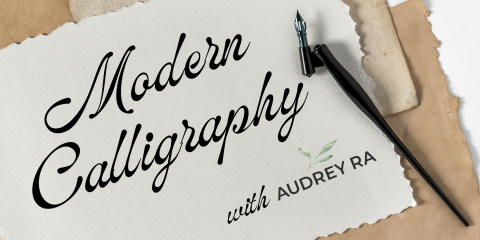 image of "Modern Calligraphy with Audrey Ra"