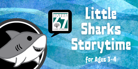 image of "Little Sharks Storytime for Ages 3–4"